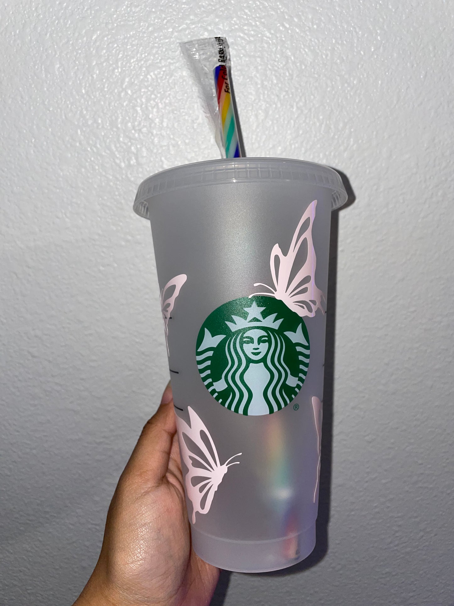 Butterfly Starbucks Cup